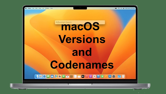 #1 MacOS- und OS X -Versionen und Codenamen