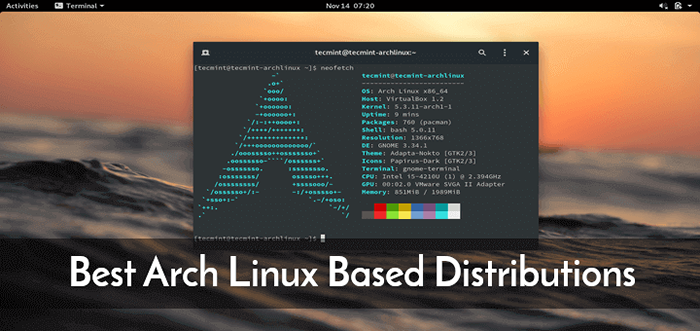 10 Basis der benutzerfreundlichen Verteilungen am besten Arch Linux