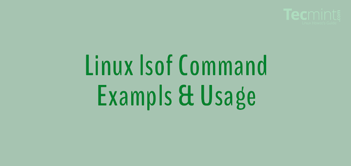 10 exemples de commande LSOF dans Linux