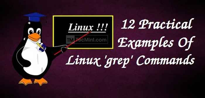 12 Ejemplos prácticos del comando Linux GREP