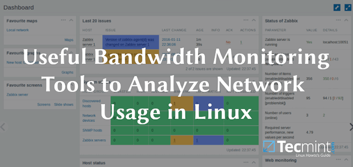 17 Przydatne narzędzia do monitorowania przepustowości do analizy użycia sieci w Linux