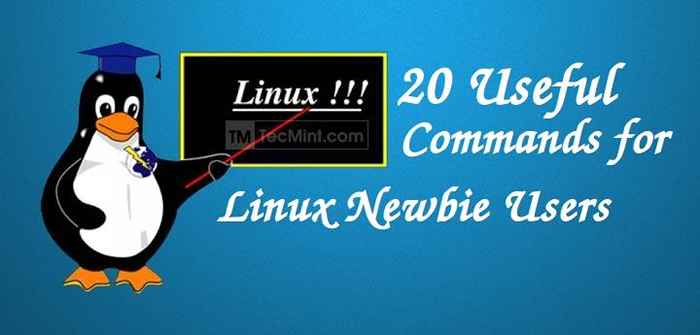 20 arahan untuk pemula yang beralih dari tingkap ke linux