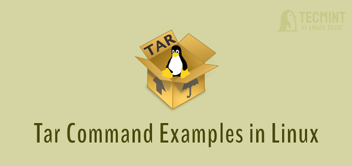 21 ejemplos de comando de alquitrán en Linux