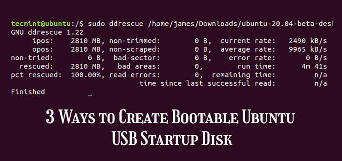 3 Cara untuk Membuat Cakera Permulaan USB Ubuntu Bootable