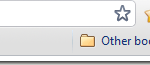 Ajouter le bouton de la barre d'outils des signets à Google Chrome