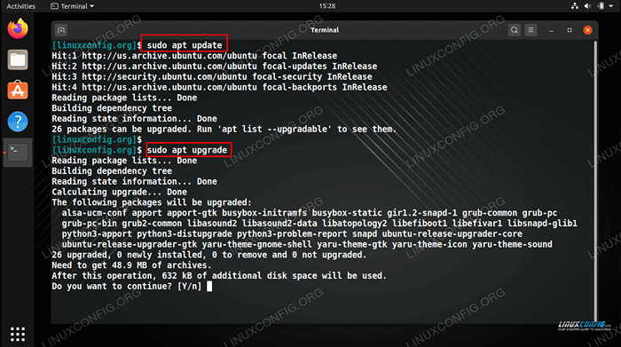 Apt Update vs APT Menaiktaraf