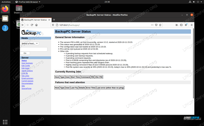 Tutorial de backuppc sobre Linux