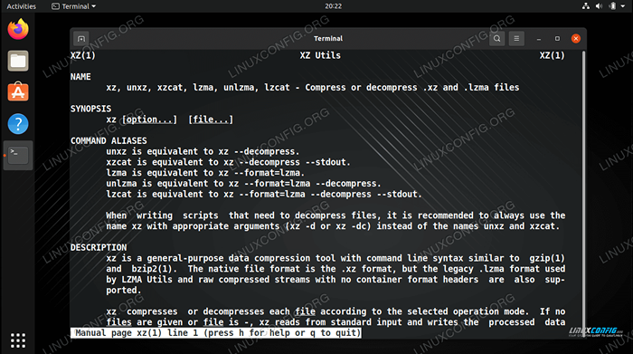 Guia para iniciantes para compressão com XZ no Linux