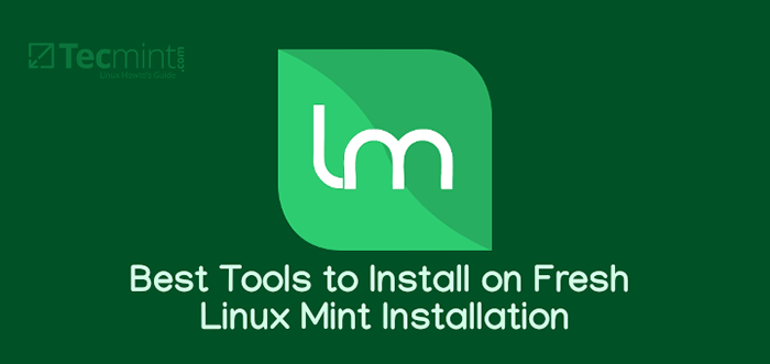 Melhores ferramentas para instalar na instalação de hortelã Linux fresca