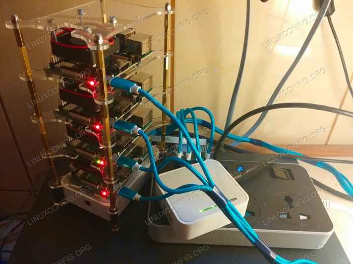 Construindo um cluster de Raspberry Pi - Aquisição e montagem de hardware da Parte I