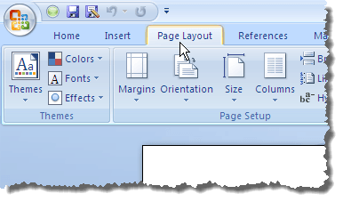 Altere as margens padrão usadas em novos documentos do Word