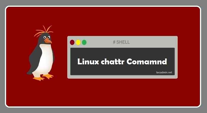 Comando de chattr no Linux com exemplos