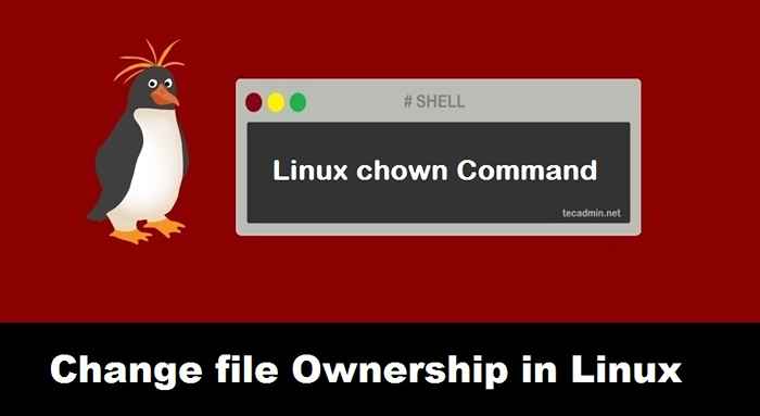 CHOWN -Befehl in Linux mit Beispielen