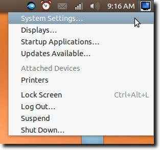 Configure o Ubuntu para não escurecer ou desligar uma tela inativa