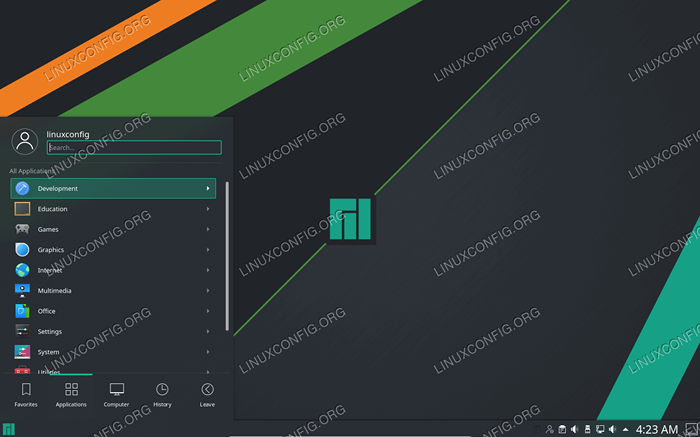 Crie Manjaro Linux inicializável USB