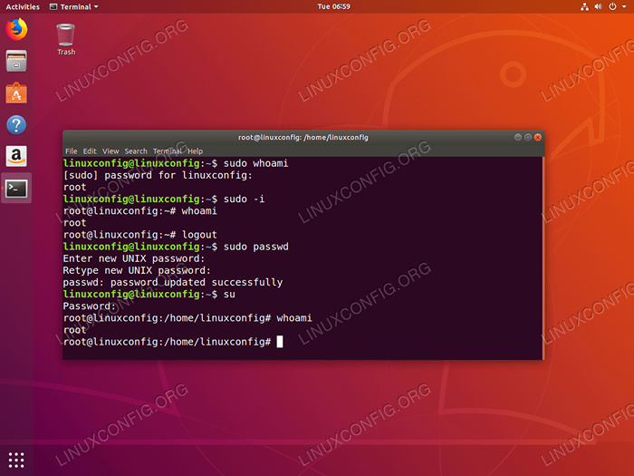 Domyślne hasło roota na Ubuntu 18.04 Bionic Beaver Linux