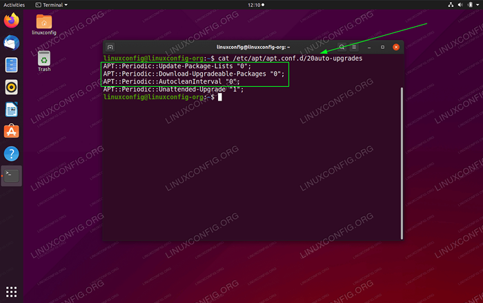 Deaktivieren Sie automatische Updates zu Ubuntu 20.04 fokale Fossa Linux