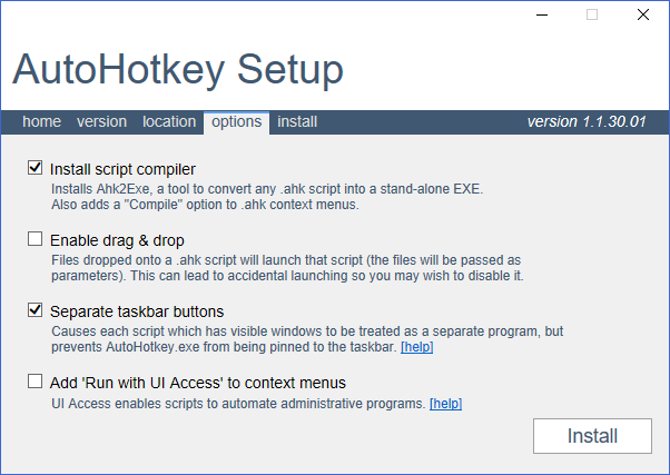 Désactiver les touches de clavier sous Windows avec AutoHotKey