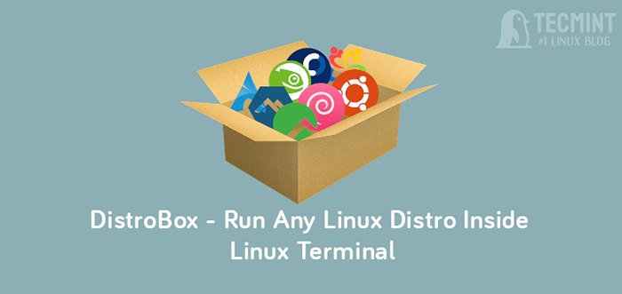 DistroBox ejecute cualquier distribución de Linux dentro de Linux Terminal