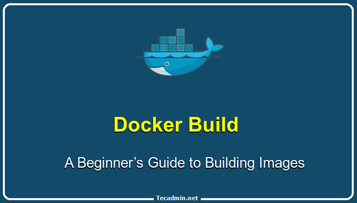 Docker Construa um guia para iniciantes para a construção de imagens do Docker