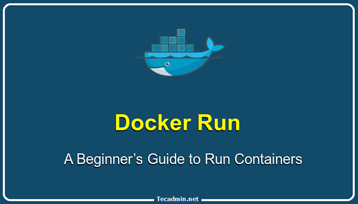 Docker prowadzi przewodnik dla początkujących, aby uruchomić kontenery Docker