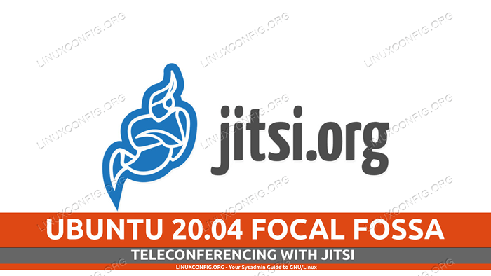 Łatwe telekonferencje z Jitsi na Ubuntu 20.04 Linux Desktop