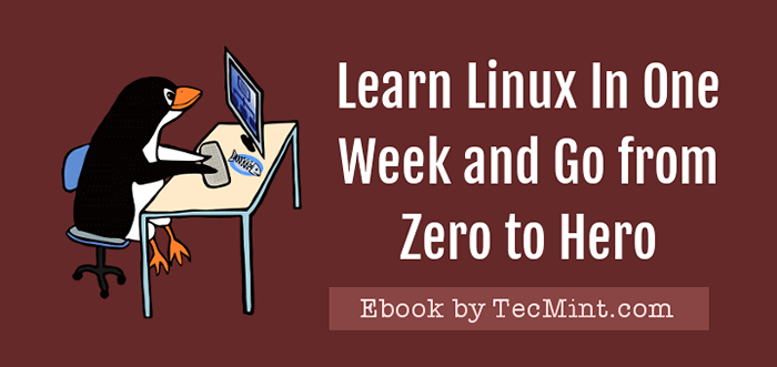 Ebook introduisant Learn Linux en une semaine et passer de zéro à Hero