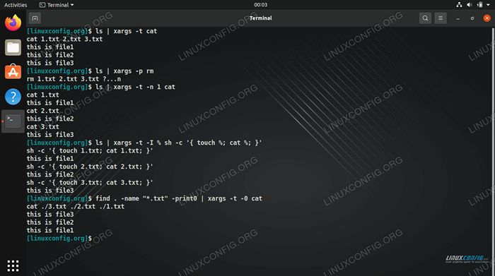 Contoh tentang Cara Menggunakan Perintah XArgs di Linux