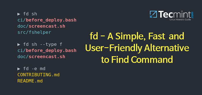 FD - Uma alternativa simples e rápida para encontrar comando
