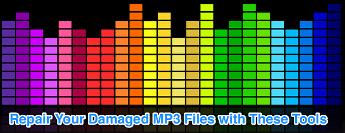 Trouver et réparer les fichiers MP3 endommagés