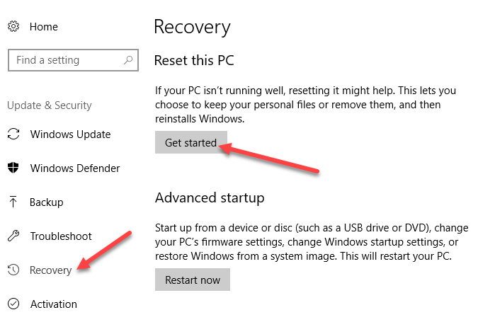 Napraw brakujące domyślne aplikacje systemu Windows w systemie Windows 10