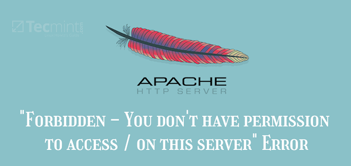 “Proibido - você não tem permissão para acessar / neste servidor”