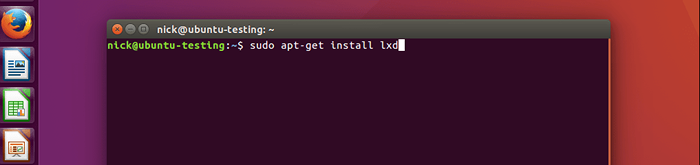 Bermula dengan bekas LXD di Ubuntu 16.04