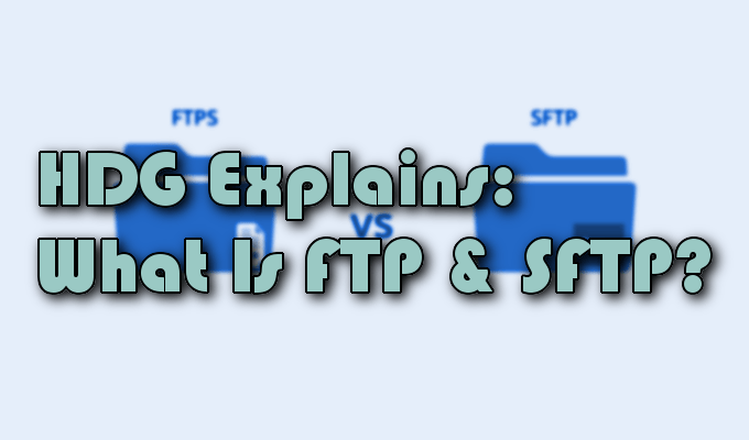 HDG erklärt, was SFTP & FTP ist?