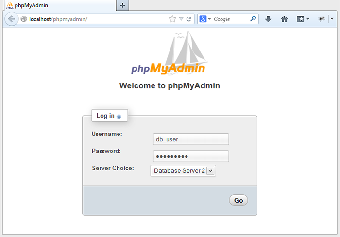 Comment ajouter plusieurs hôtes dans phpmyadmin