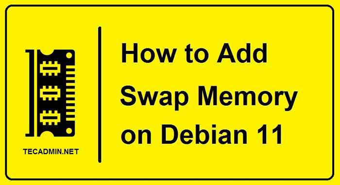 Comment ajouter un espace d'échange sur Debian 11