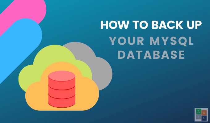 Cómo hacer una copia de seguridad de una base de datos MySQL