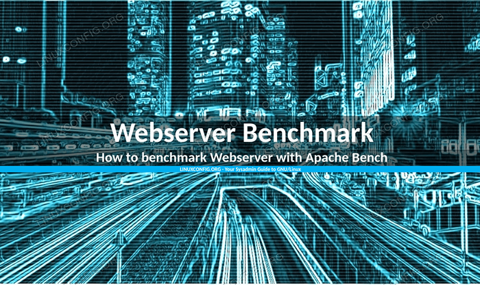 Cara membandingkan server web dengan bangku apache