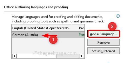 Cara menukar bahasa paparan dan penyuntingan di Excel