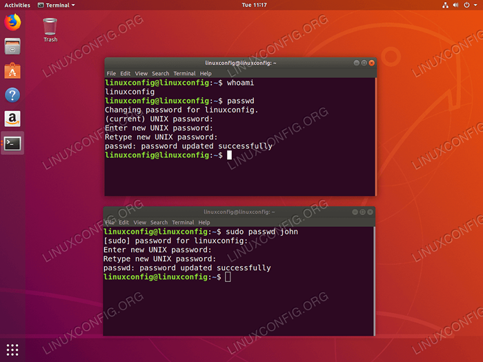 Jak zmienić hasło na Ubuntu 18.04 Bionic Beaver Linux