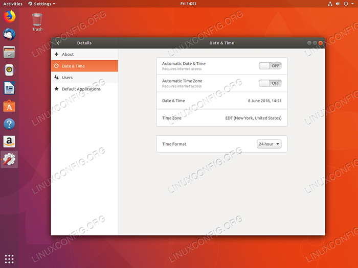 Cómo cambiar la zona horaria en Ubuntu 18.04 Bionic Beaver Linux