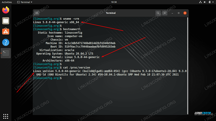 Cómo verificar la versión del núcleo en Linux