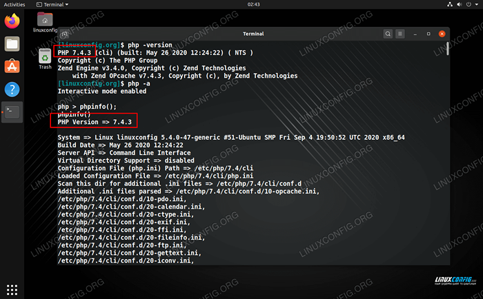 So überprüfen Sie die PHP -Version auf Ubuntu