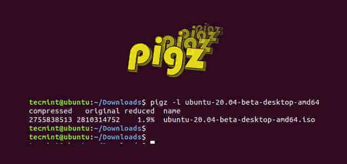 So komprimieren Sie Dateien schneller mit Pigz Tool unter Linux