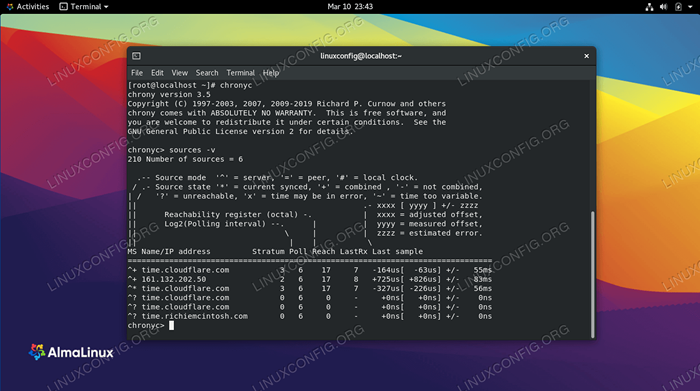 Cara Mengkonfigurasi Server NTP dan Klien di Almalinux