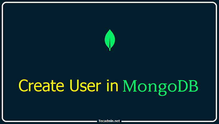 Cómo crear usuario administrativo en MongoDB