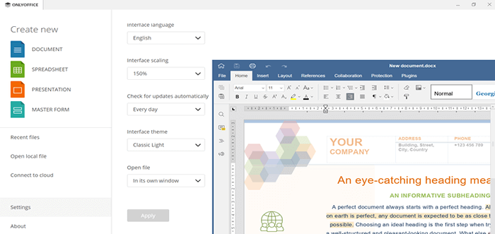 Cómo crear formularios PDF más rellenos en Linux con OnlyOffice