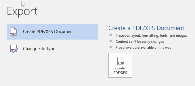 Cara membuat dokumen PDF di Microsoft Office