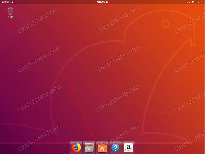 Cara menyesuaikan panel dock di ubuntu 18.04 Bionic Beaver Linux