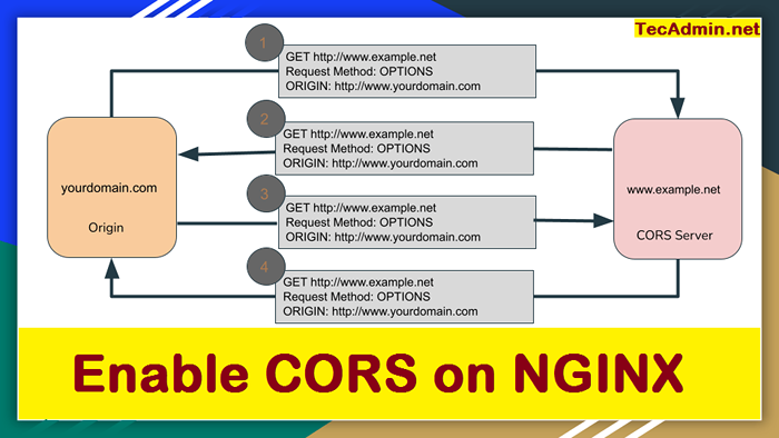 Como habilitar CORS em Nginx